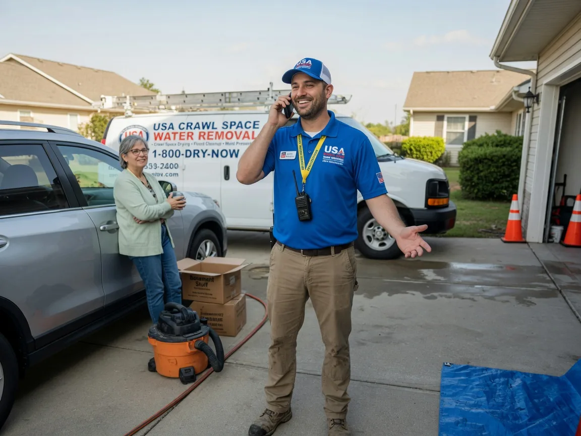Crawl Space Water Removal Thackerville, OK FAQs